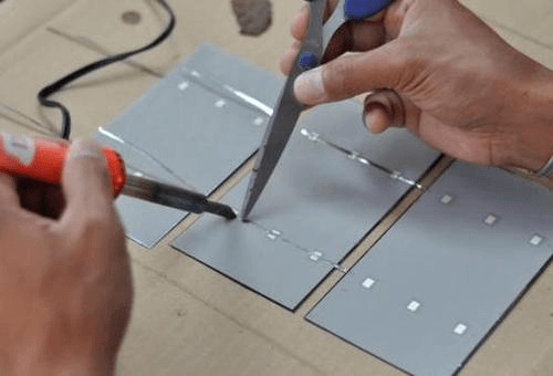 Sunpower Solar Cell Tabbing Wire Connector Dog Bone Tab Solder Strip DIY Panel 