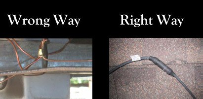 solar wire connections