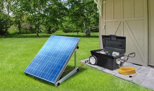 building a solar generator